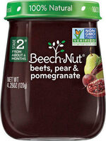 Beech nut stage 2 naturals beets