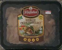 Shaved Chicken Breast With Rib Meat