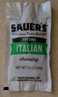 Fat-free Italian dressing