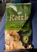Kettle potato chips -spicy jalapeno