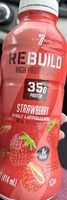 Rebuild High Protein Shake Strawberry