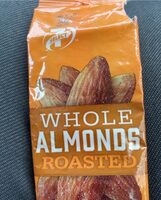 Whole almonds
