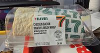 Chicken Bacon Ranch Lavash Wrap