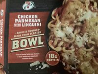Chicken Parmesan with Linguini