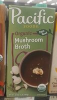 Organic mushroom broth
