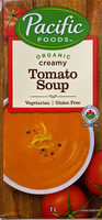 Organic creamy tomato soup