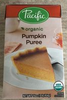 Organic pumpkin puree