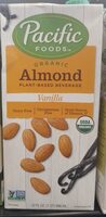 Organic Almond Vanilla Plant-Based Beverage