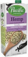 Hemp Vanilla Unsweetened Plant-Based Beverage