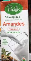 Organic Almond Vanilla Flavour Unsweetened Plant-Based Beverage (Canada)
