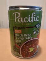 Spicy Black Bean and Vegetable Soup
