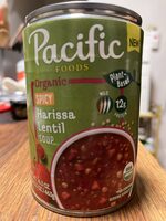 Harissa Lentil soup