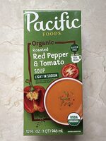 Organic Roasted Red Pepper & Tomato Soup