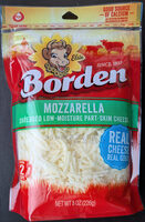 Mozzarella Shredded Low-Moisture Part-Skim Cheese