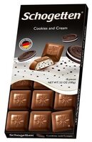 Schogetten, cookies and cream