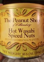 Hot Wasabi Spiced Nuts