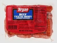 Beef Cocktail Smokies Smoked Sausage