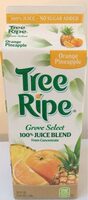 Tree ripe 100% juice blend from concentrate