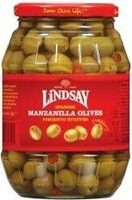 Spanish Manzanilla Olives Stuffed With Pimiento
