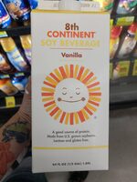 Vanilla soymilk
