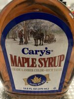 Pure Maple Syrup Amber Rich