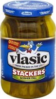 Stackers kosher dill pickles