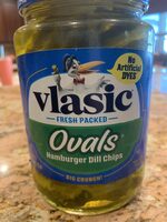 Ovals Hamburger Dill Chips