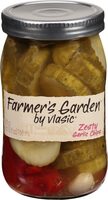 Zesty garlic pickle chips