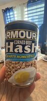 Hearty homestyle corned beef hash, corned beef