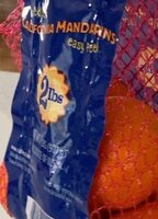 Seedless CALIFORNIA MANDARINS easy peel