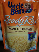 Creamy four cheese with vermicelli