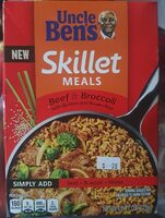 Beef & broccoli with quinoa and brown rice skillet meals