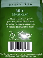 Green tea mint mystique