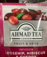 Rosehip, hibiscus and cherry tea