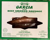 Beef smoked sausages