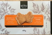 Biscuit à la crème d’érable
