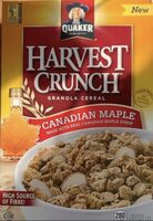 Harvest Crunch Canadian Maple