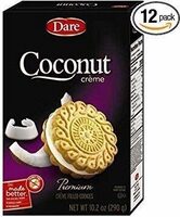 Cookie coconut creme