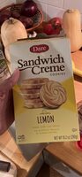 Sandwich Creme Cookies Lemon