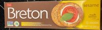 Sesame crackers