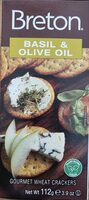 Basil And Olive Oil Crackers