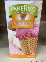 Sugar ice cream cones
