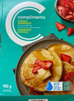 Original Complete Pancake & Waffle Mix, Just add water.