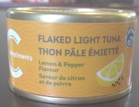Lemon & Pepper Flavour Flaked Light Tuna