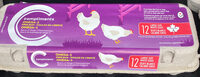 12 Omega-3 Free-Run Eggs