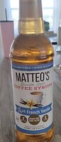Coffee syrup
