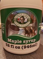 Organic Maple Syrup, Amber color, Rich Taste
