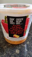 Roasted Red Pepper and Gouda Soup