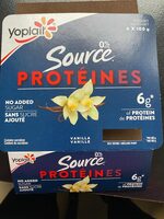 Yogourt vanille proteiné