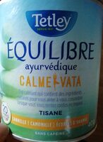ÉQUILIBRE ayurvédic calme vata tisane sane caféine